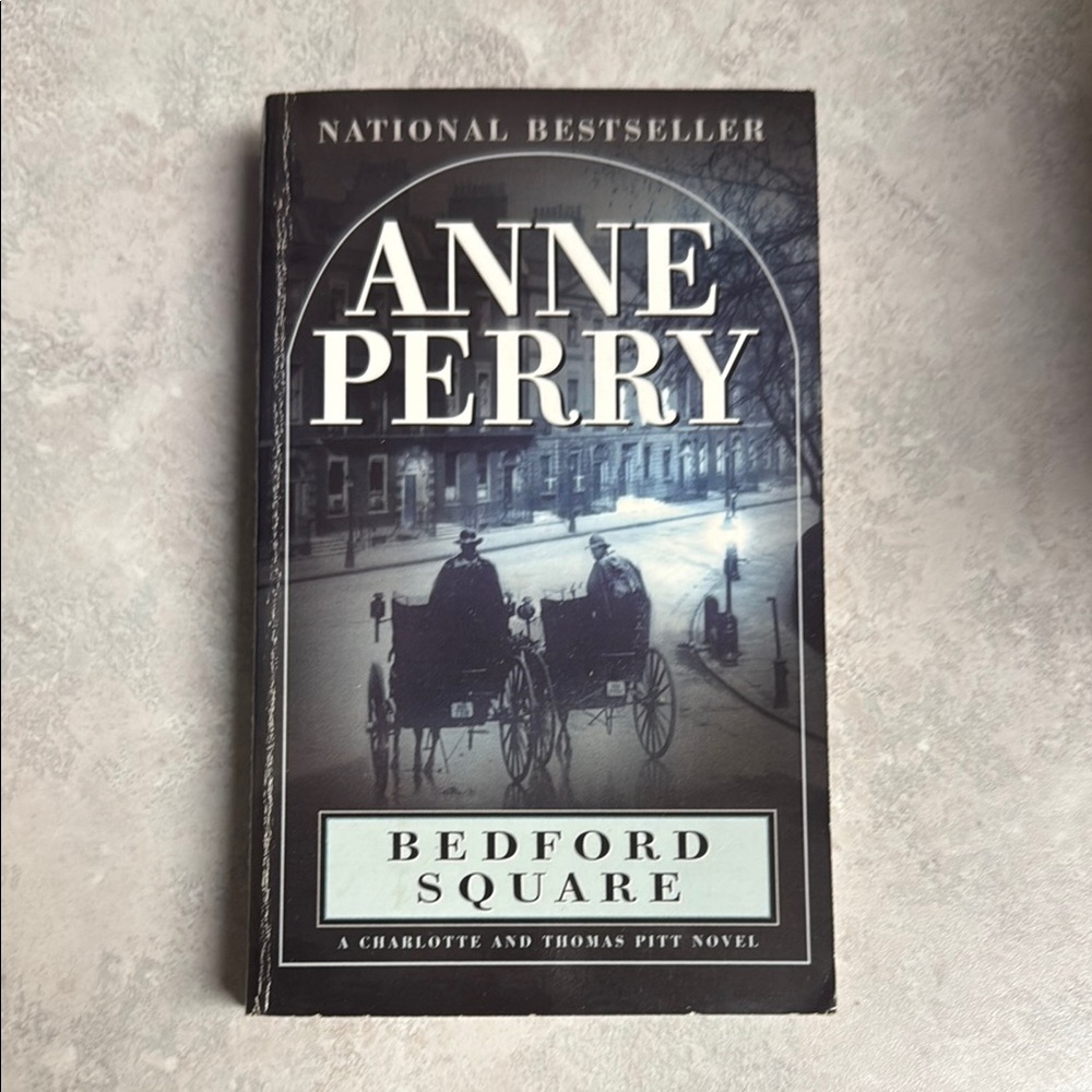 Anne Perry 'Bedford Square' Book
